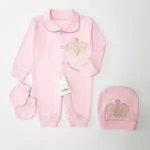 سر همی تاج تمام صورتی دخترانه