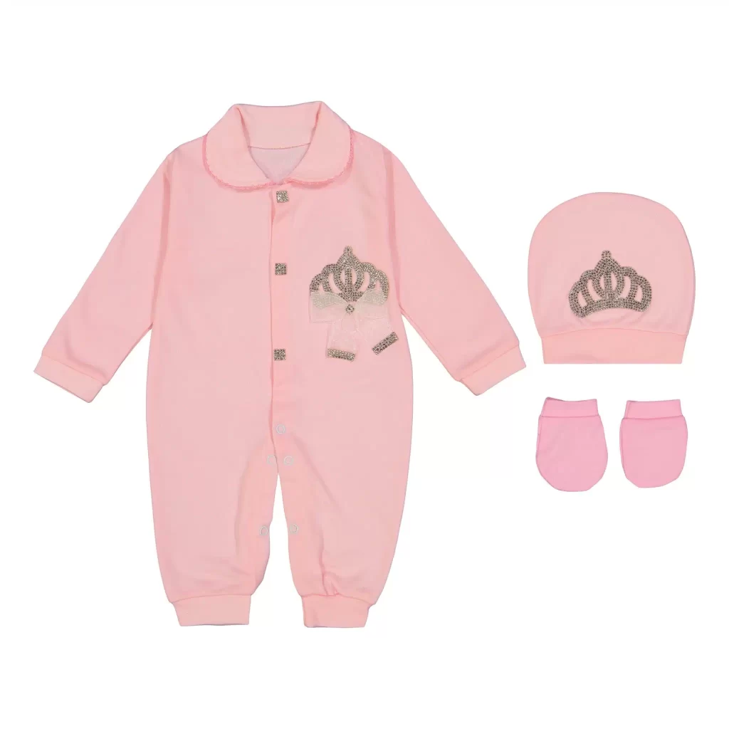 ست سرهمی طرح تاج رزا (2)