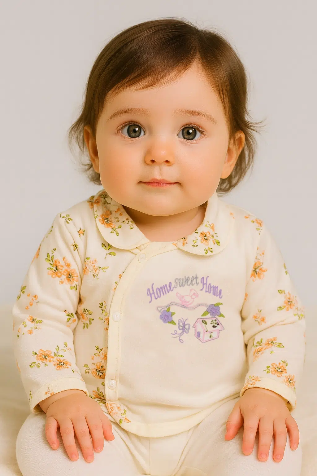 نوزاد با شومیز و شورت عینکی