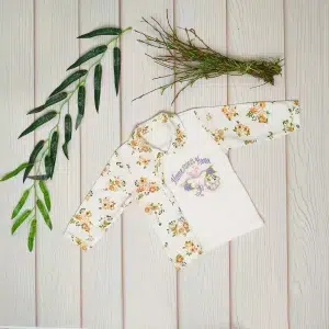 بلیز استین بلند طرح گنجشک (1)