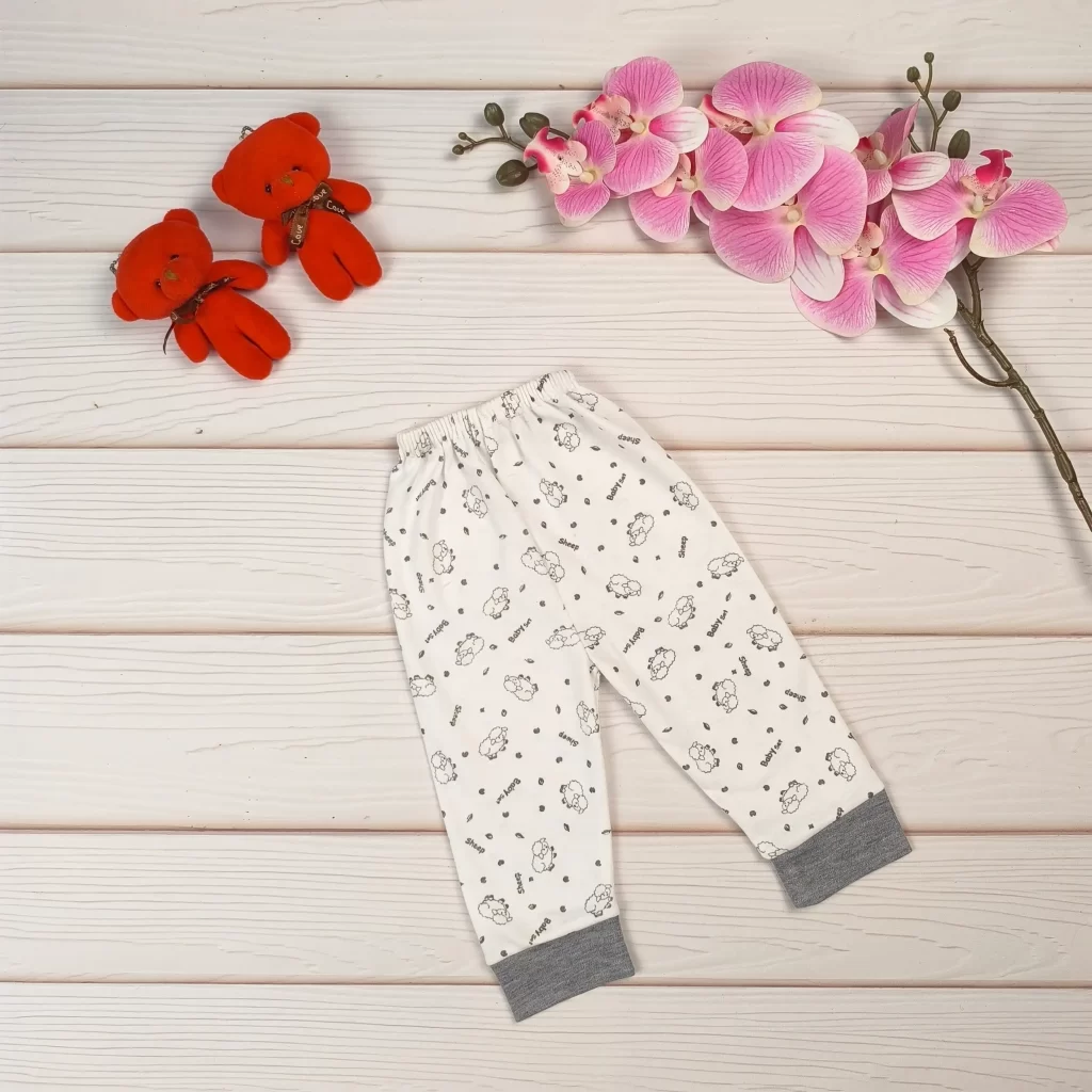 شلوار نوزادی بره