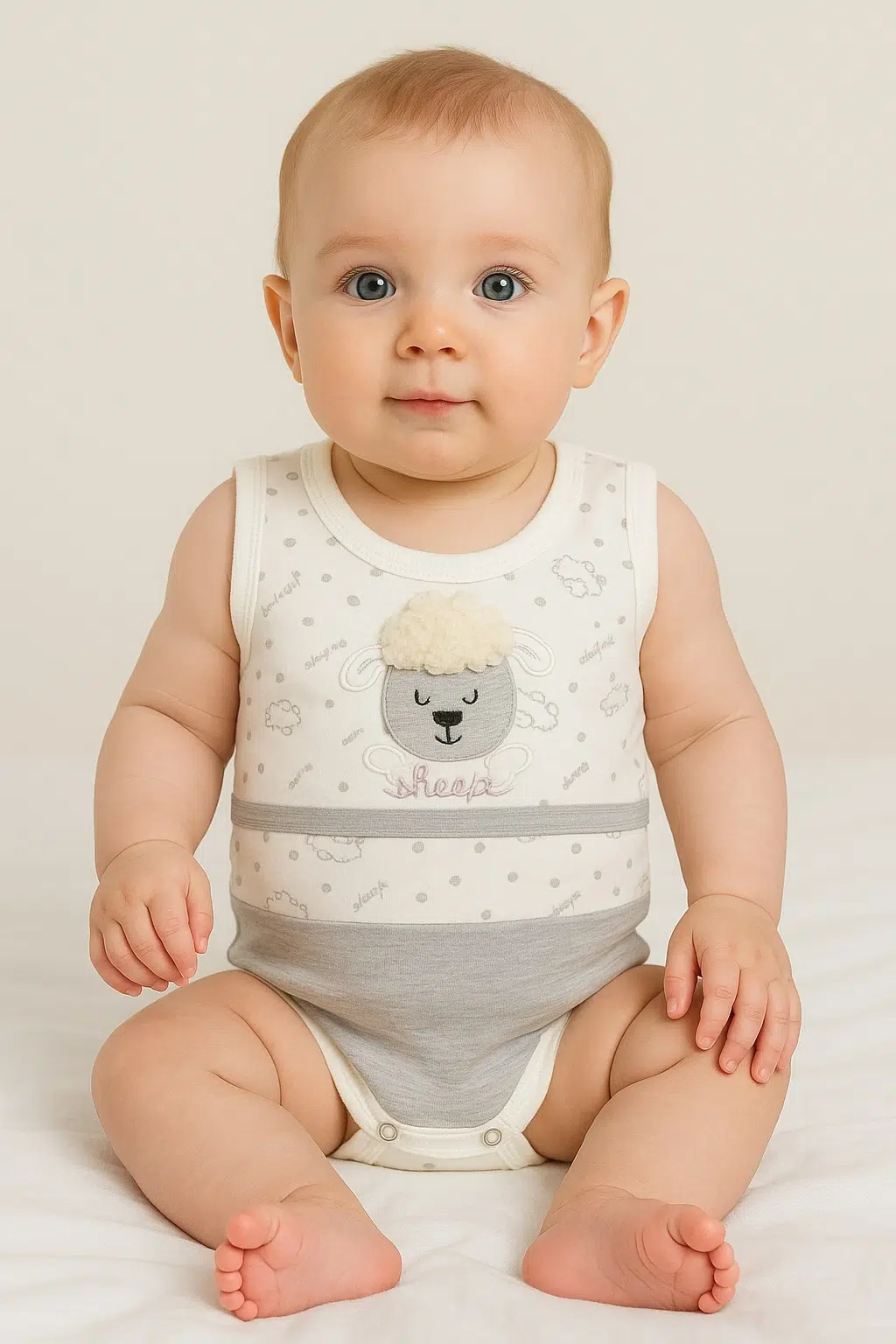 نوزاد نشسته با بادی رکابی بیبی ست