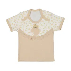 تیشرت نوزادی دخترانه گلریز