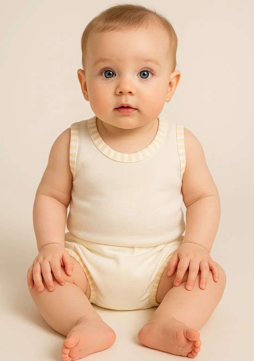 نوزاد با ست خرس و ستاره