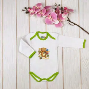 بادی نوزاد یقه سبز 2