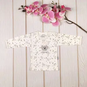 بلوز آستین بلند طرح بره