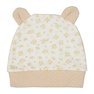 کلاه نوزادی دخترانه در گلریز